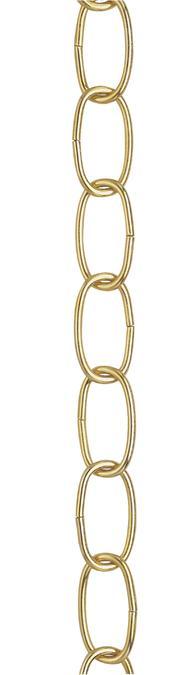 12&#39; Swag Kit Polished Brass Finish